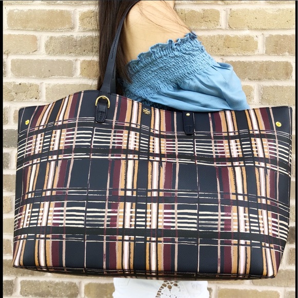 👒NWT Tory Burch👒Kerrington Large Square Tote - Picture 4 of 8